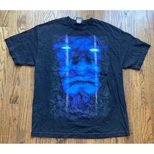Vintage Undertaker Wrestling Shirt Mens XL Double Sided 2002 WWE Eternal Phenom